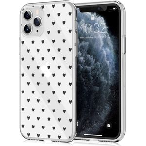 iMoshion Design hoesje voor de iPhone 11 Pro - Hartjes - Zwart