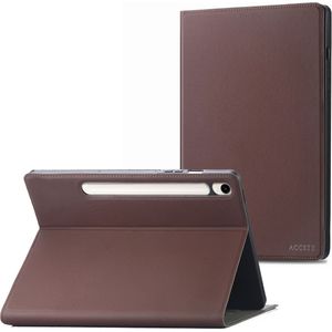 Accezz Classic Tablet Case voor de Samsung Galaxy Tab S9 Ultra - Bruin