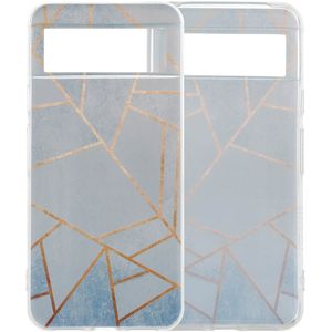 imoshion Design hoesje voor de Google Pixel 8 - Blue Graphic