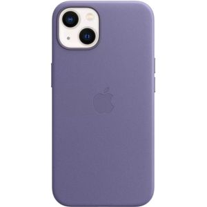 Apple Leather Backcover MagSafe voor de iPhone 13 - Wisteria