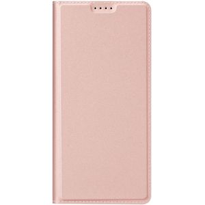 Dux Ducis Slim Softcase Bookcase voor de Xiaomi Redmi Note 14 (4G) - Rose Gold