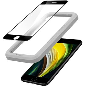 Spigen AlignMaster Full Cover Screenprotector voor de iPhone SE (2022 / 2020) / 8 / 7