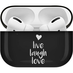 iMoshion Design Hardcover Case voor de AirPods Pro - Live Laugh Love