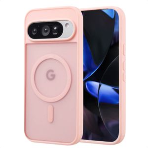 imoshion Color Guard Backcover met Magsafe voor de Google Pixel 9 / 9 Pro / 10 / 10 Pro - Lichtroze