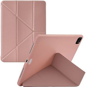 iMoshion Origami Bookcase voor de iPad Air 6 (2024) / Air 5 (2022) / Air 4 (2020) / Pro 11 (2018 / 2020 / 2021 / 2022) - Rosé Goud