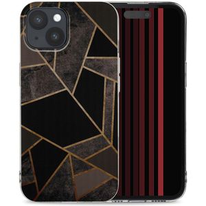iMoshion Design hoesje voor de iPhone 15 - Black Marble