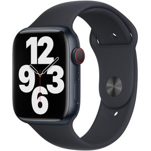 Sport Band voor de Apple Watch Series 1-9 / SE / Ultra (2) - 42/44/45/49 mm - Midnight