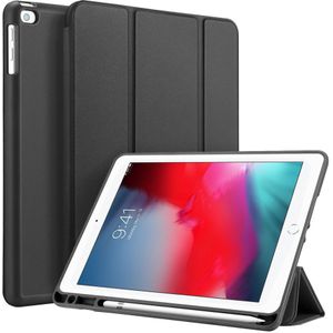 Accezz Smart Silicone Bookcase voor de iPad 6 (2018) 9.7 inch / iPad 5 (2017) 9.7 inch / Air 2 (2014) / Air 1 (2013) - Zwart