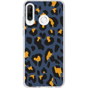 Design Backcover voor de Huawei P30 Lite - Blue Panther