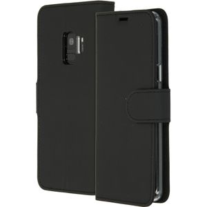 Accezz Wallet Softcase Bookcase voor Samsung Galaxy S9 - Zwart