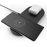 Belkin Dual Wireless Fast Charging Pad - 10W - Zwart