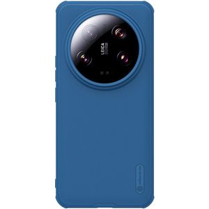 Nillkin Super Frosted Shield Pro Case voor de Xiaomi 14 Ultra - Blauw