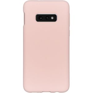 Accezz Liquid Silicone Backcover voor de Samsung Galaxy S10e - Roze