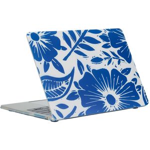 imoshion Design Laptop Cover voor de MacBook Pro 16 inch (2021 / 2023 M3 chip / 2024 M4 chip) - A2485 / A2780 / A2991 / A3186 / A3403 - Flower Tile