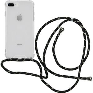 iMoshion Backcover met koord voor de iPhone 8 Plus / 7 Plus - Zwart Goud