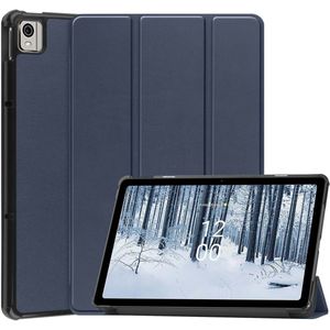 imoshion Trifold Bookcase voor de Nokia T21 - Donkerblauw