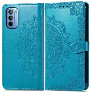 iMoshion Mandala Bookcase voor de Motorola Moto G31 / G41 - Turquoise