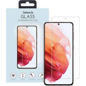Selencia Gehard Glas Screenprotector voor de Samsung Galaxy S21