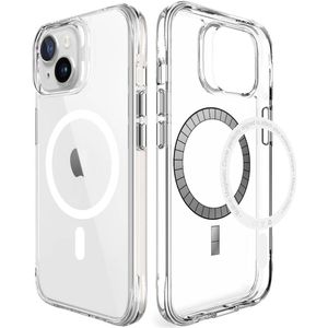 iMoshion Rugged Air MagSafe Case voor de iPhone 15 Plus - Transparant