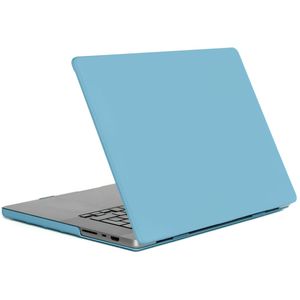 iMoshion Hard Cover voor de MacBook Pro 14 inch (2021) / Pro 14 inch (2023) M3 chip - A2442 / A2779 / A2918 - Soft Blue