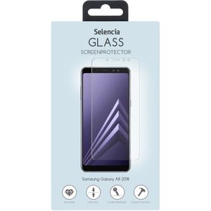 Selencia Gehard Glas Screenprotector voor Samsung Galaxy A8 (2018)