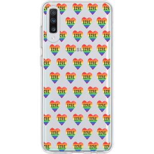 Design Backcover voor de Samsung Galaxy A70 - Hearts