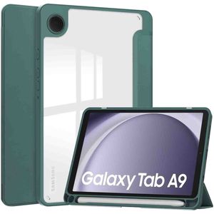 iMoshion Trifold Hardcase Bookcase voor de Samsung Galaxy Tab A9 8.7 inch - Groen