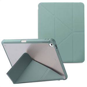 imoshion Origami Bookcase voor de Apple iPad 9 (2021) 10.2 inch / iPad 8 (2020) 10.2 inch / iPad 7 (2019) 10.2 inch - Donkergroen