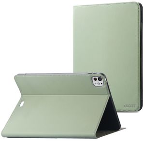 Accezz Classic Tablet Case voor de Apple iPad Pro 13 (2024) M4 - Groen