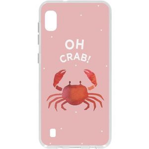 Design Backcover voor de Samsung Galaxy A10 - Oh Crab