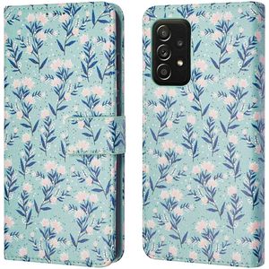 iMoshion Design Bookcase voor de Samsung Galaxy A52(s) (5G/4G) - Blue Flowers