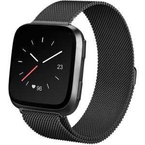 imoshion Milanees Watch bandje voor de Fitbit Versa 2 / Versa Lite - Zwart