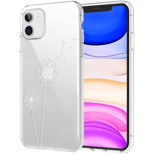 iMoshion Design hoesje voor de iPhone 11 - Paardenbloem - Wit