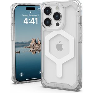 UAG Plyo Backcover Magsafe voor de iPhone 15 Pro - Ice / Wit