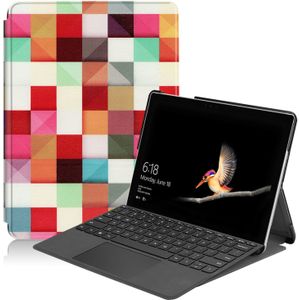iMoshion Design Trifold Bookcase voor de Microsoft Surface Go 4 / Go 3 / Go 2 - Kleurtjes