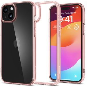 Spigen Ultra Hybrid Backcover voor de iPhone 15 - Rose Crystal