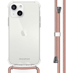 iMoshion Backcover met koord voor de iPhone 13 - Rosé Goud