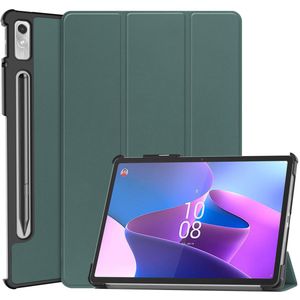 imoshion Trifold Bookcase voor de Lenovo Tab P11 Pro (2nd gen) - Donkergroen