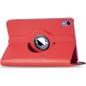 iMoshion 360° draaibare Bookcase voor de iPad Mini 6 (2021) - Rood