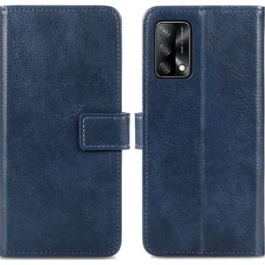 iMoshion Luxe Bookcase voor de Oppo A74 (4G) - Donkerblauw