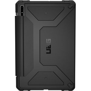 UAG Metropolis Bookcase voor de Samsung Galaxy Tab S8 / S7 - Zwart