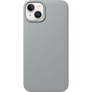 Nudient Thin Case voor de iPhone 14 Plus - Concrete Grey