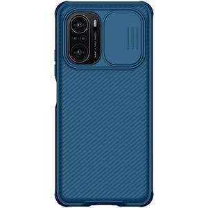 Nillkin CamShield Pro Case voor de Xiaomi Poco F3 - Blauw