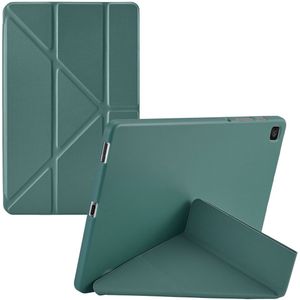 iMoshion Origami Bookcase voor de Samsung Galaxy Tab S6 Lite / Tab S6 Lite (2022) / Tab S6 Lite (2024) - Donkergroen