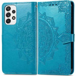 iMoshion Mandala Bookcase voor de Samsung Galaxy A33 - Turquoise