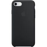 Apple Silicone Backcover voor de iPhone SE (2022 / 2020) / 8 / 7 - Black