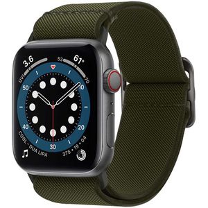 Spigen Lite Fit band voor de Apple Watch Series 1-9 / SE / Ultra (2) - 42/44/45/49 mm - Khaki