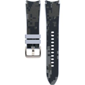 Originele #tide® Collection Band voor de Samsung Galaxy Watch 4 / 5 / 6 - 20 mm - M/L - Camo Grijs