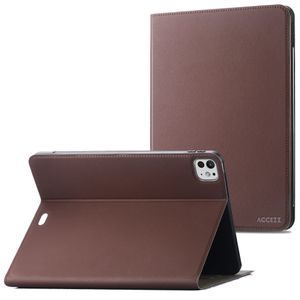 Accezz Classic Tablet Case voor de iPad Pro 11 (2024) M4 - Bruin