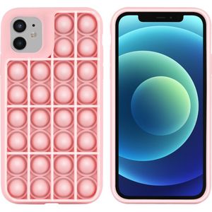 iMoshion Pop It Fidget Toy - Pop It hoesje voor de iPhone 11 - Roze